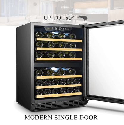 Lanbo 44 Bottle Dual Zone Wine Cooler LW46D - Lanbo - Buy at Wine Coolers Online