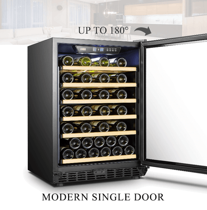 Lanbo 51 Bottle Single Zone Wine Cooler LW52S - Lanbo - Buy at Wine Coolers Online