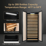 Lanbopro 257 Bottle Single Zone Wine Cooler LP328S - Lanbo - Buy at Wine Coolers Online