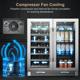 Lanbopro 30 Inch Wine and Beverage Cooler LP66B - Lanbo - Buy at Wine Coolers Online