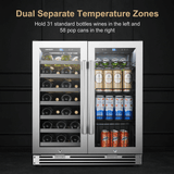 Lanbopro 30 Inch Wine and Beverage Cooler LP66B - Lanbo - Buy at Wine Coolers Online