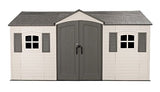 Lifetime Legacy 15×8 Plastic Storage Shed Kit w/ Floor