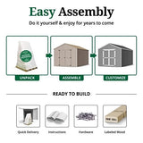 Little Cottage Co. Pre-Cut 12×12 Value Gable Shed Kit