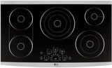 LG STUDIO 36″ Built-In Electric Cooktop LSCE365ST