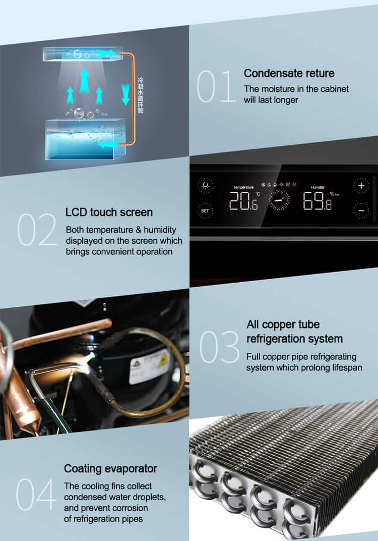 Raching Climate Controlled Cigar Humidor C150A - Raching - Buy at Wine Coolers Online