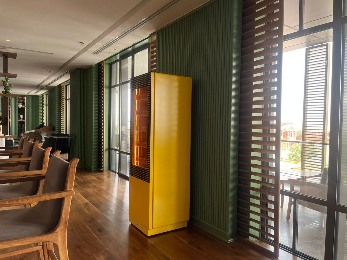 Raching COH300A Premium Oak Cigar Humidor Cabinet | 1100+ Cigars - Raching - Buy at Wine Coolers Online