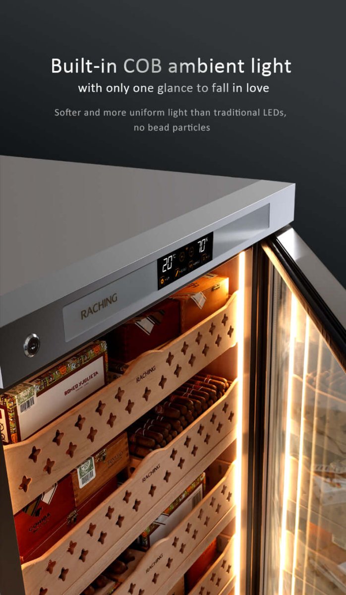 Raching CT48A - Electric Climate Control Cabinet Humidor (4000) Cigars - Raching - Buy at Wine Coolers Online