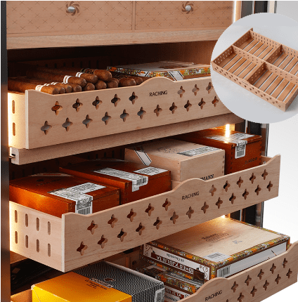 Raching CT48A - Electric Climate Control Cabinet Humidor (4000) Cigars - Raching - Buy at Wine Coolers Online