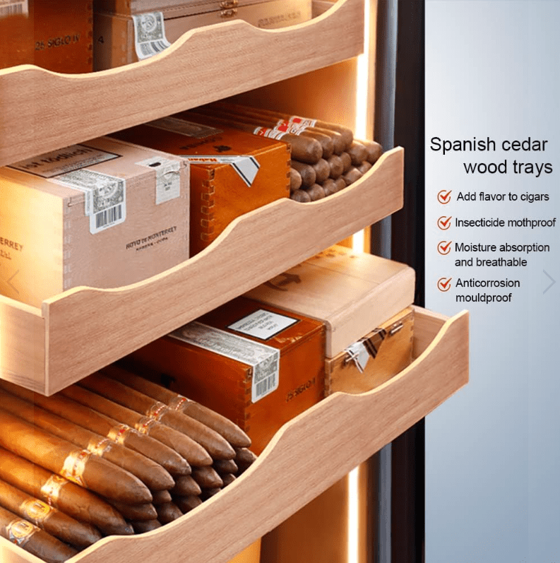 Raching MA50 Electric Humidor Cabinet | 500 Cigars - Raching - Buy at Wine Coolers Online