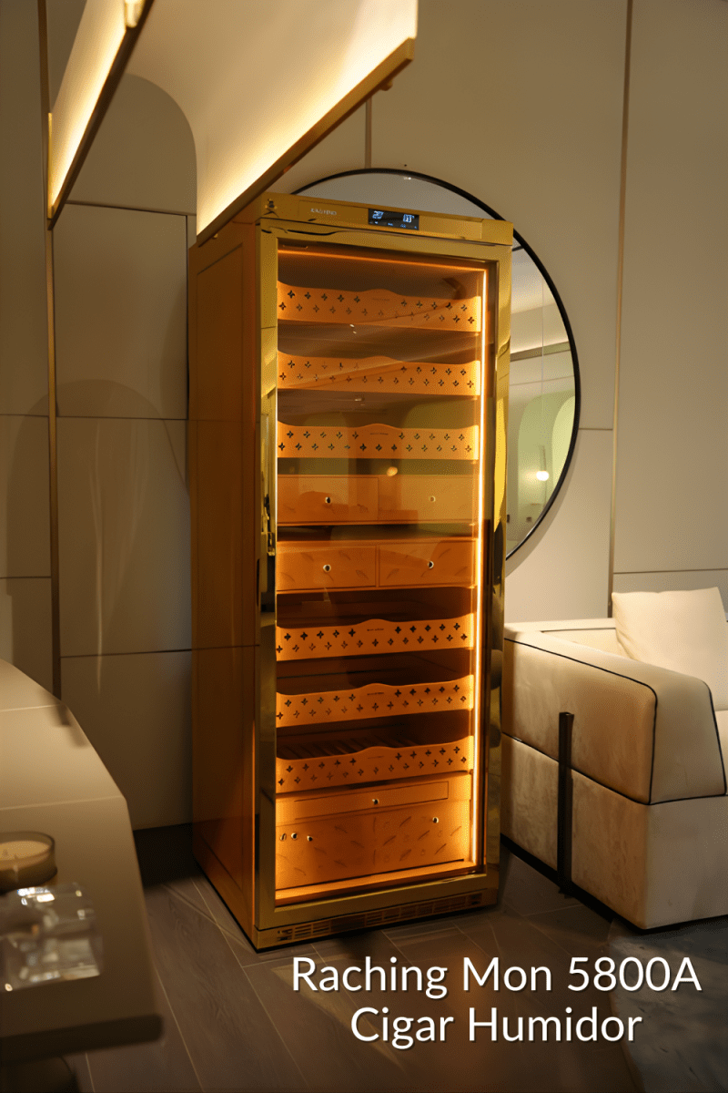 Raching MON5800A Ultra - Precision Cigar Humidor Cabinet - Raching - Buy at Wine Coolers Online