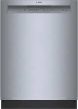 Bosch SHE3AEM5N 100 Series Dishwasher 24″ Stainless Steel