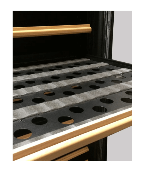 Transtherm Double Ermitage Glass Black Dual Temp 364 Bottle - Transtherm - Buy at Wine Coolers Online