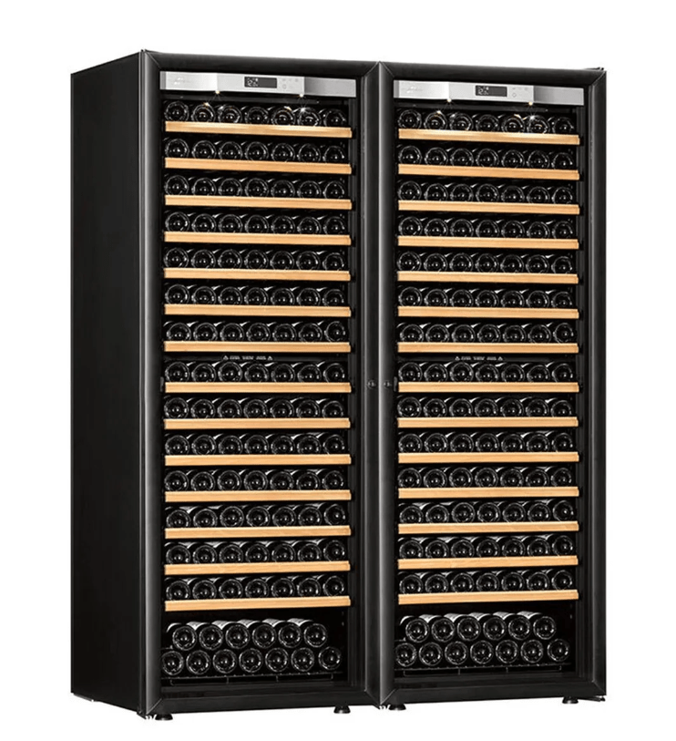 Transtherm Double Ermitage Glass Black Dual Temp 364 Bottle - Transtherm - Buy at Wine Coolers Online