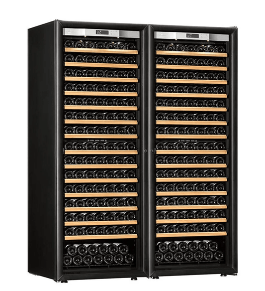 Transtherm Double Ermitage Glass Black Dual Temp 364 Bottle - Transtherm - Buy at Wine Coolers Online