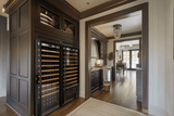 Transtherm Ermitage Glass Black Single Zone 182 Bottle Wine Cooler - Transtherm - Buy at Wine Coolers Online