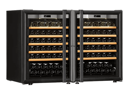 Transtherm Prestige Double Loft 144 Bottle Vintage Wine Cabinet in Black - Transtherm - Buy at Wine Coolers Online