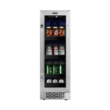 Whynter 12″ Built - In 75 Can Under - Counter Stainless Steel Beverage Refrigerator/Cooler BBR638 - SB - Whynter - Buy at Wine Coolers Online