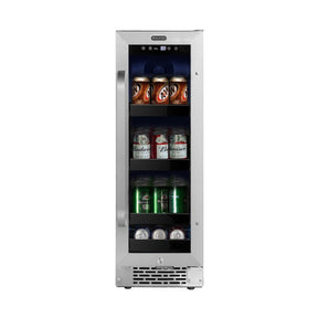 Whynter 12″ Built - In 75 Can Under - Counter Stainless Steel Beverage Refrigerator/Cooler BBR638 - SB - Whynter - Buy at Wine Coolers Online