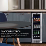 Whynter 12″ Built - In 75 Can Under - Counter Stainless Steel Beverage Refrigerator/Cooler BBR638 - SB - Whynter - Buy at Wine Coolers Online