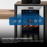 Whynter 12″ Built - In 75 Can Under - Counter Stainless Steel Beverage Refrigerator/Cooler BBR638 - SB - Whynter - Buy at Wine Coolers Online