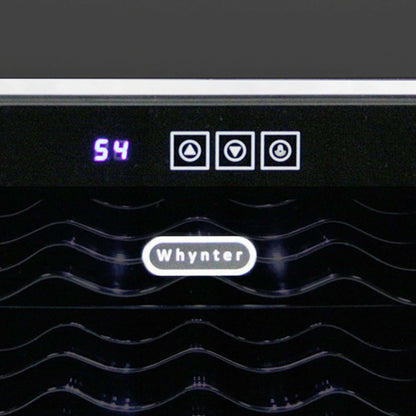 Whynter 124 Bottle Freestanding Wine Cooler/Refrigerator FWC - 1201BB - Whynter - Buy at Wine Coolers Online