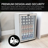 Whynter 17" 120 Can Capacity Beverage Refrigerator Stainless Steel Door - Whynter - Buy at Wine Coolers Online