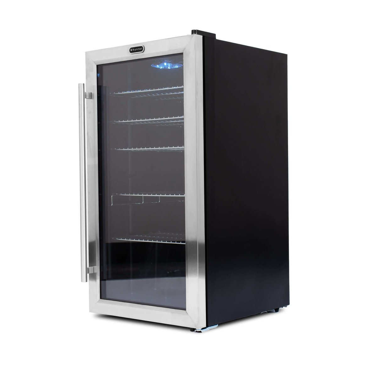 Whynter 17″ 120 Can Freestanding Beverage Refrigerator Cooler Stainless Steel - Whynter - Buy at Wine Coolers Online