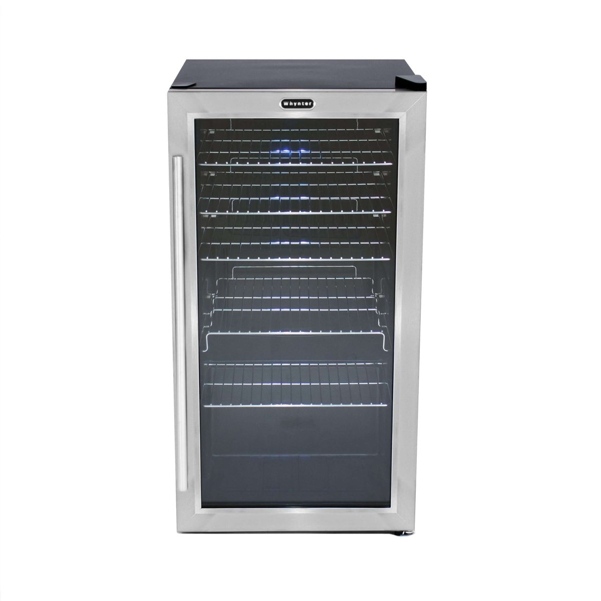 Whynter 17″ 120 Can Freestanding Beverage Refrigerator Cooler Stainless Steel - Whynter - Buy at Wine Coolers Online