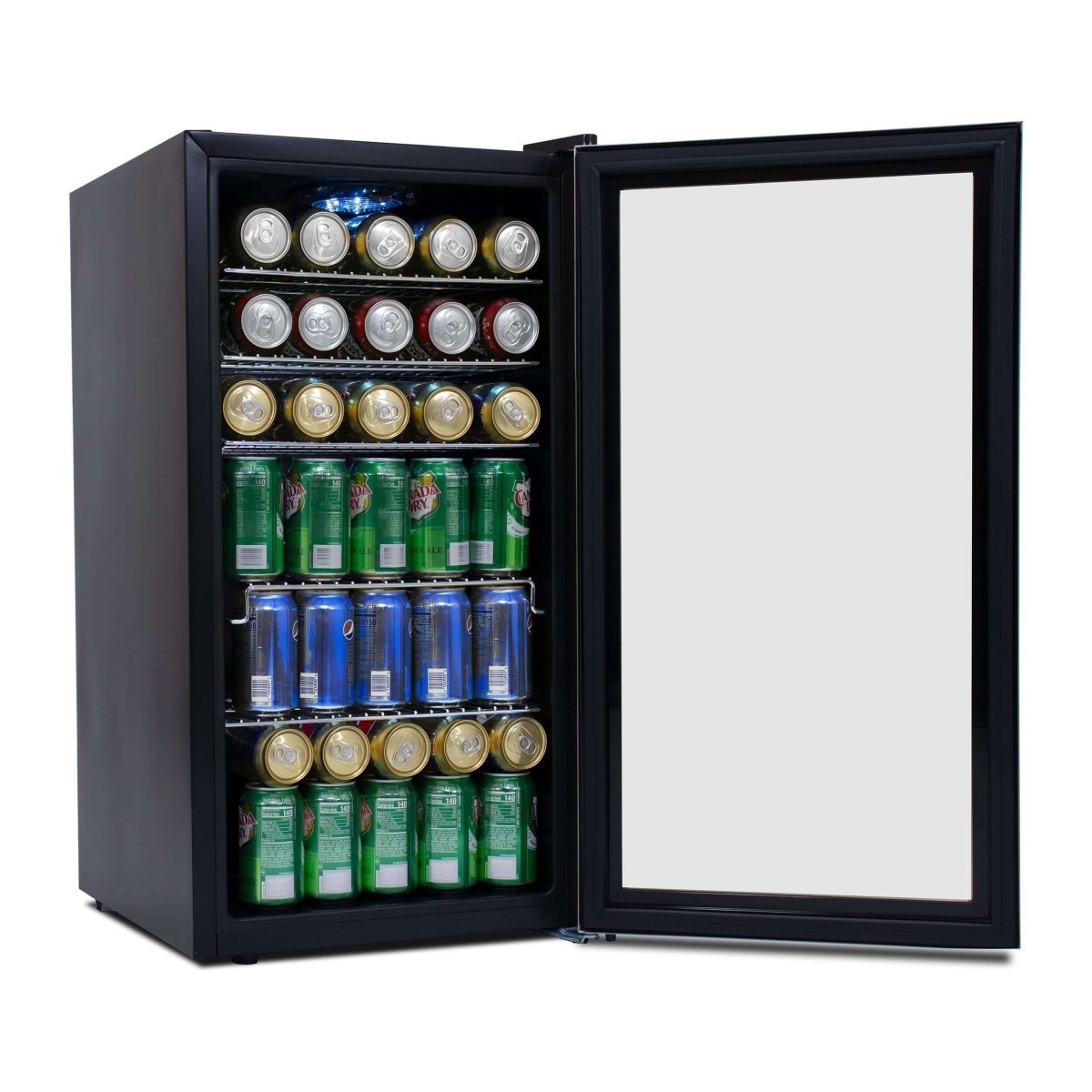 Whynter 17″ 120 Can Freestanding Beverage Refrigerator Cooler Stainless Steel - Whynter - Buy at Wine Coolers Online