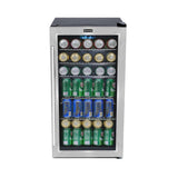 Whynter 17″ 120 Can Freestanding Beverage Refrigerator Cooler Stainless Steel - Whynter - Buy at Wine Coolers Online