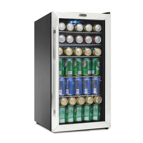 Whynter 17″ 120 Can Freestanding Beverage Refrigerator Cooler Stainless Steel - Whynter - Buy at Wine Coolers Online