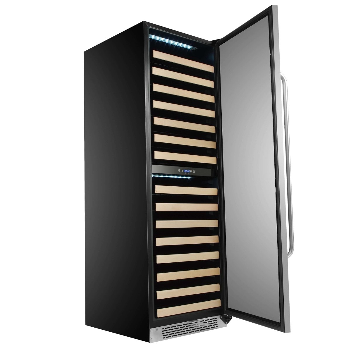 Whynter 24″ 166 Bottle Large Capacity Built - in Stainless Steel Wine Cooler/Refrigerator BWR - 1642DZ - Whynter - Buy at Wine Coolers Online