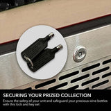 Whynter 24″ 166 Bottle Large Capacity Built - in Stainless Steel Wine Cooler/Refrigerator BWR - 1642DZ - Whynter - Buy at Wine Coolers Online