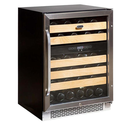 Whynter 24″ 46 bottle Dual Temperature Zone Built - In Wine Refrigerator/Cooler BWR - 462DZ - Whynter - Buy at Wine Coolers Online