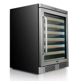Whynter 24" 54 Bottle Stainless Steel Built - in Whynter Elite Spectrum LightShow Refrigerator/Cooler BWR - 545XS - Whynter - Buy at Wine Coolers Online