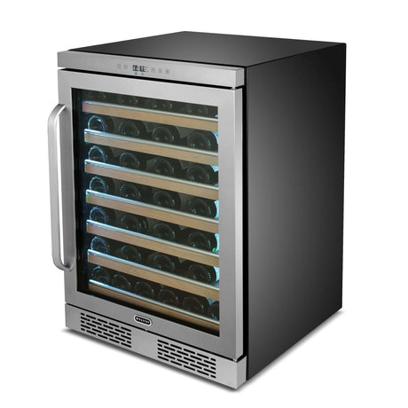Whynter 24" 54 Bottle Stainless Steel Built - in Whynter Elite Spectrum LightShow Refrigerator/Cooler BWR - 545XS - Whynter - Buy at Wine Coolers Online