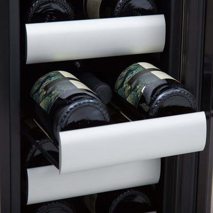 Whynter 40 Bottle Seamless Stainless Steel Door Dual Zone Built - in Wine Refrigerator/Cooler BWR - 401DS - Whynter - Buy at Wine Coolers Online