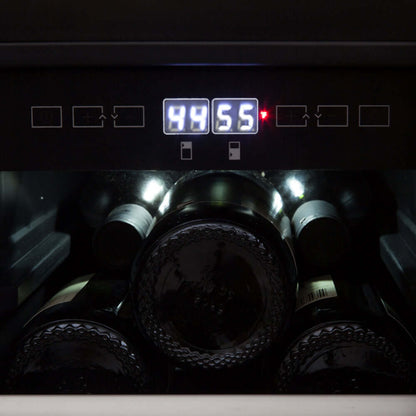 Whynter 40 Bottle Seamless Stainless Steel Door Dual Zone Built - in Wine Refrigerator/Cooler BWR - 401DS - Whynter - Buy at Wine Coolers Online