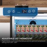 Whynter BOR - 53024 - SSW 24″ Built - In Energy Star 5.3 cu. ft. Indoor/Outdoor Beverage Refrigerator Cooler Weather Proof in Stainless Steel - Whynter - Buy at Wine Coolers Online