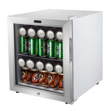 Whynter BR - 062WS 17″ 68 Can Freestanding Stainless Beverage Refrigerator - Whynter - Buy at Wine Coolers Online