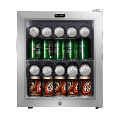 Whynter BR - 062WS 17″ 68 Can Freestanding Stainless Beverage Refrigerator - Whynter - Buy at Wine Coolers Online