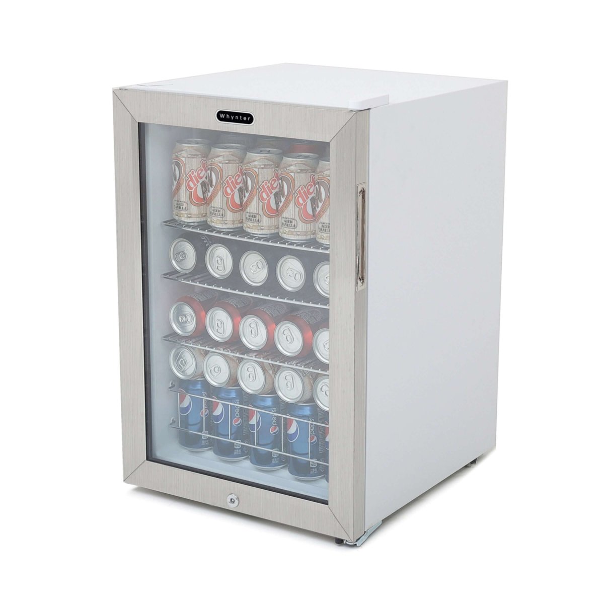 Whynter BR - 091WS 17″ 90 Can Freestanding Stainless Beverage Refrigerator/Cooler - Whynter - Buy at Wine Coolers Online