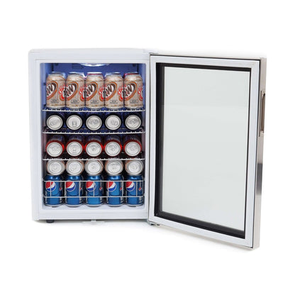 Whynter BR - 091WS 17″ 90 Can Freestanding Stainless Beverage Refrigerator/Cooler - Whynter - Buy at Wine Coolers Online