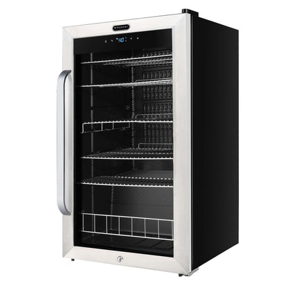 Whynter BR - 1211DS 19″ 136 Can Stainless Freestanding Beverage Refrigerator/Cooler - Whynter - Buy at Wine Coolers Online