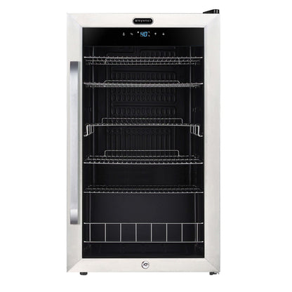 Whynter BR - 1211DS 19″ 136 Can Stainless Freestanding Beverage Refrigerator/Cooler - Whynter - Buy at Wine Coolers Online