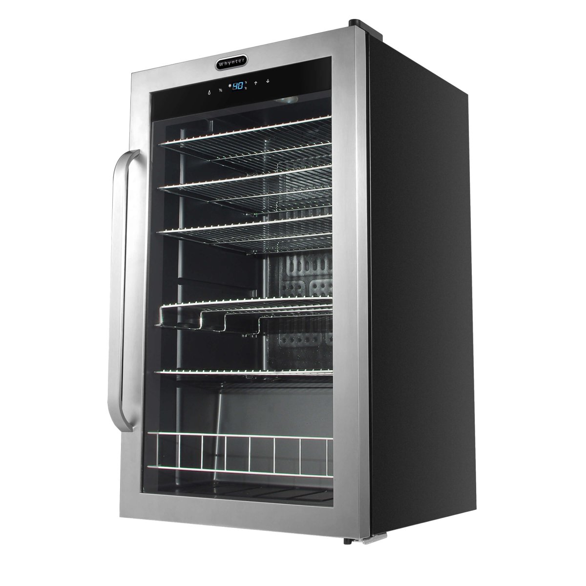 Whynter BR - 1211DS 19″ 136 Can Stainless Freestanding Beverage Refrigerator/Cooler - Whynter - Buy at Wine Coolers Online