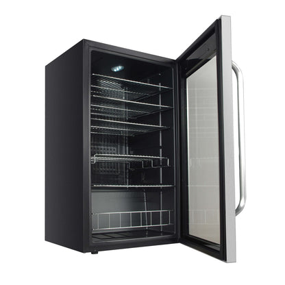 Whynter BR - 1211DS 19″ 136 Can Stainless Freestanding Beverage Refrigerator/Cooler - Whynter - Buy at Wine Coolers Online