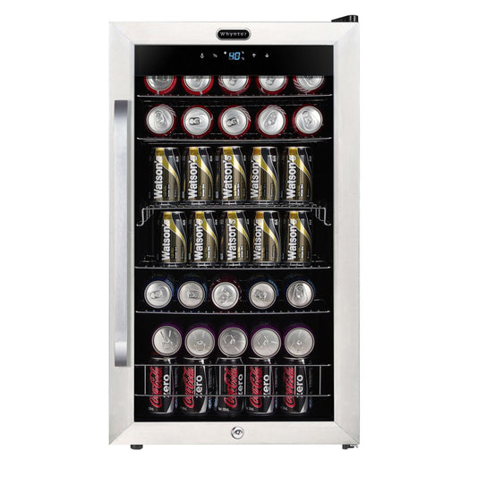 Whynter BR - 1211DS 19″ 136 Can Stainless Freestanding Beverage Refrigerator/Cooler - Whynter - Buy at Wine Coolers Online
