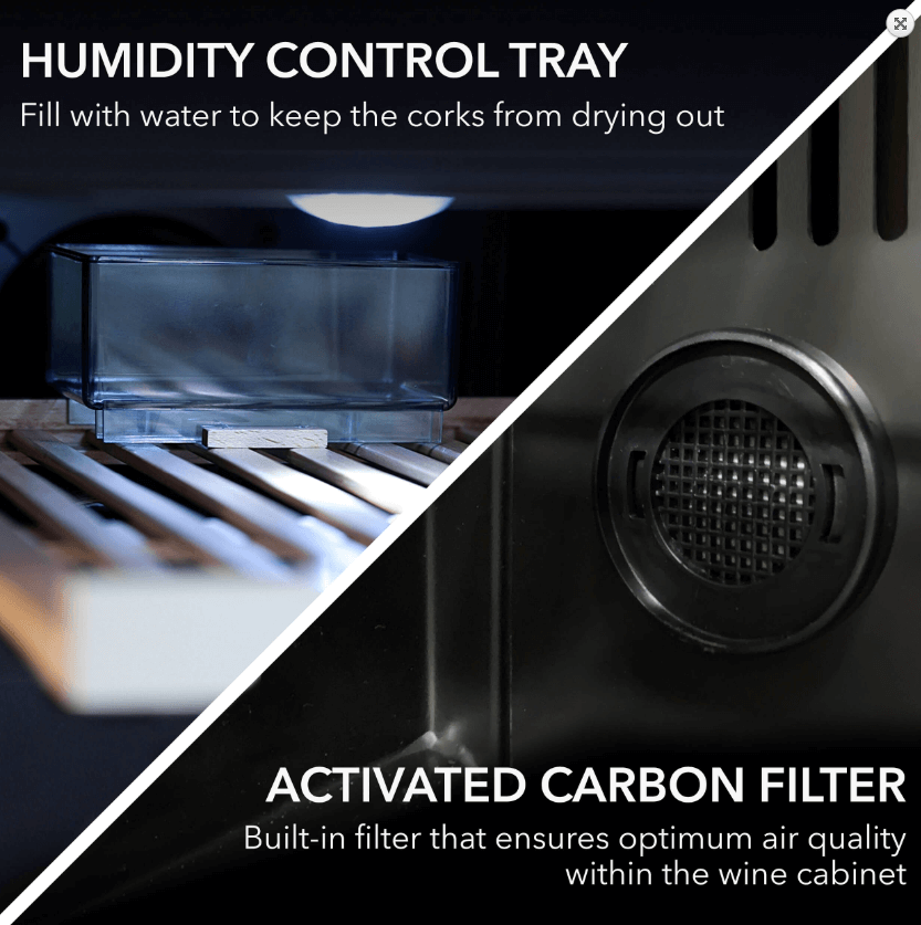 Whynter BWR - 18SD 12″ 18 Bottle Compressor Built - In Wine Refrigerator - Whynter - Buy at Wine Coolers Online