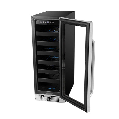 Whynter BWR - 208SB 12″ Built - In 20 Bottle Under - counter Stainless Steel Wine Refrigerator - Whynter - Buy at Wine Coolers Online